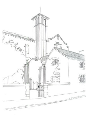 St Peter's line drawing