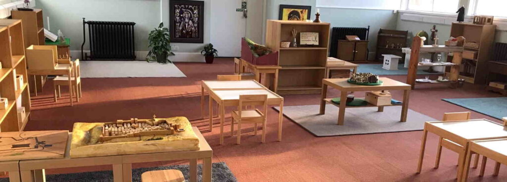 Gillis centre atrium showing all props for children's learning